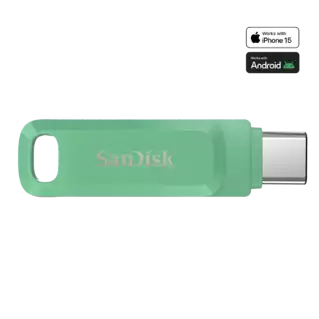 Ultra Dual Drive Go USB3.1 Type-C Absinthe Green Front