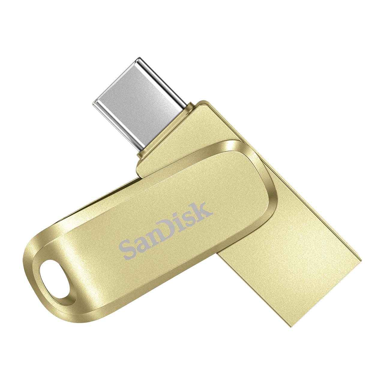 SanDisk Ultra Dual Drive Luxe USB Type-C Flash Drive - 128GB Gold - Image4
