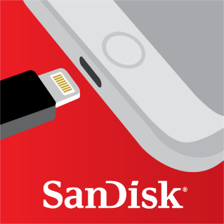 SanDisk iXpand Mini USB 3.0 Flash Drive For IPhone And Computer