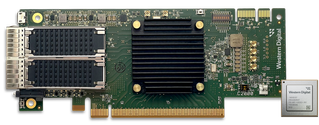 Western Digital RapidFlex NVMe-oF fabric bridge controller card