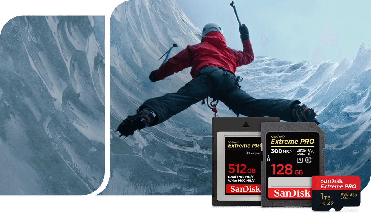 SanDisk Extreme PRO UHS-II U3 128 Go - Carte mémoire - Garantie 3 ans LDLC