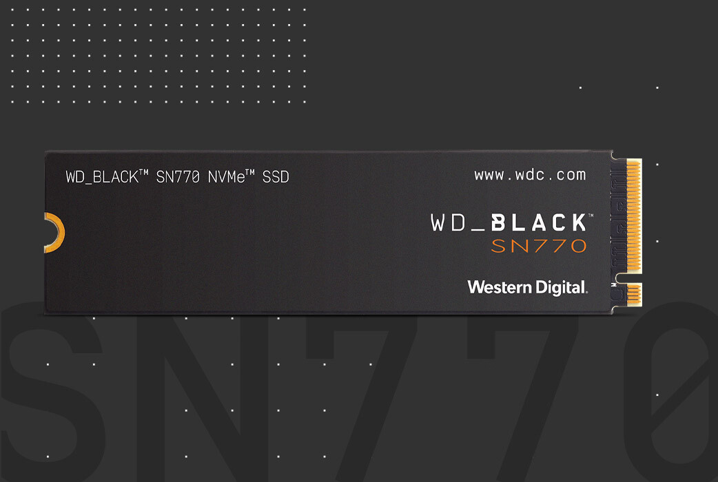 Shop Now: WD_BLACK SN770 NVMe SSD