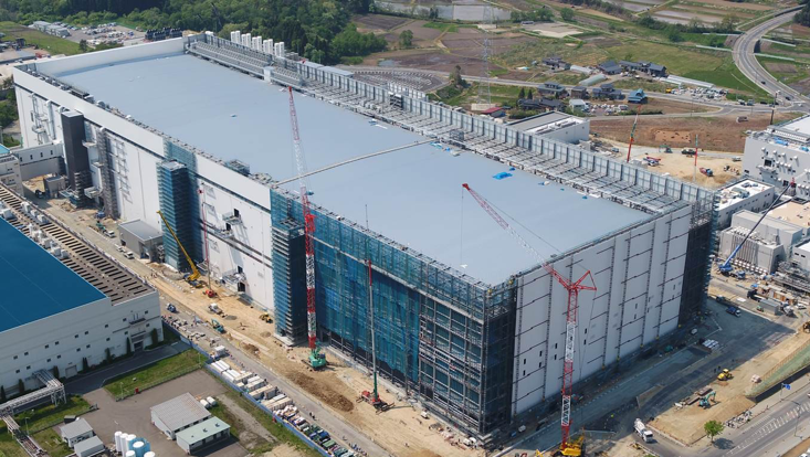 Kitakami Plant 1st Production Building (under construction)