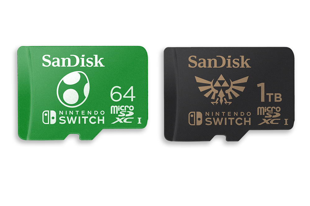 Switch's Officially-Licensed Micro SD Card Collection Expands With