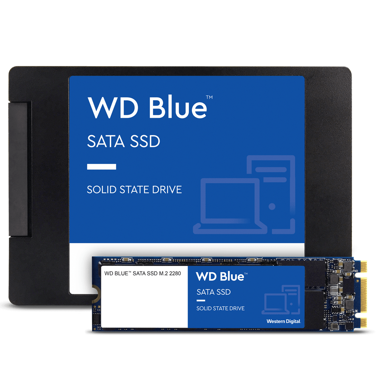 WD Blue 3D NAND 500GB Internal SSD – SATA III 6Gb/s 2.5″ Solid State